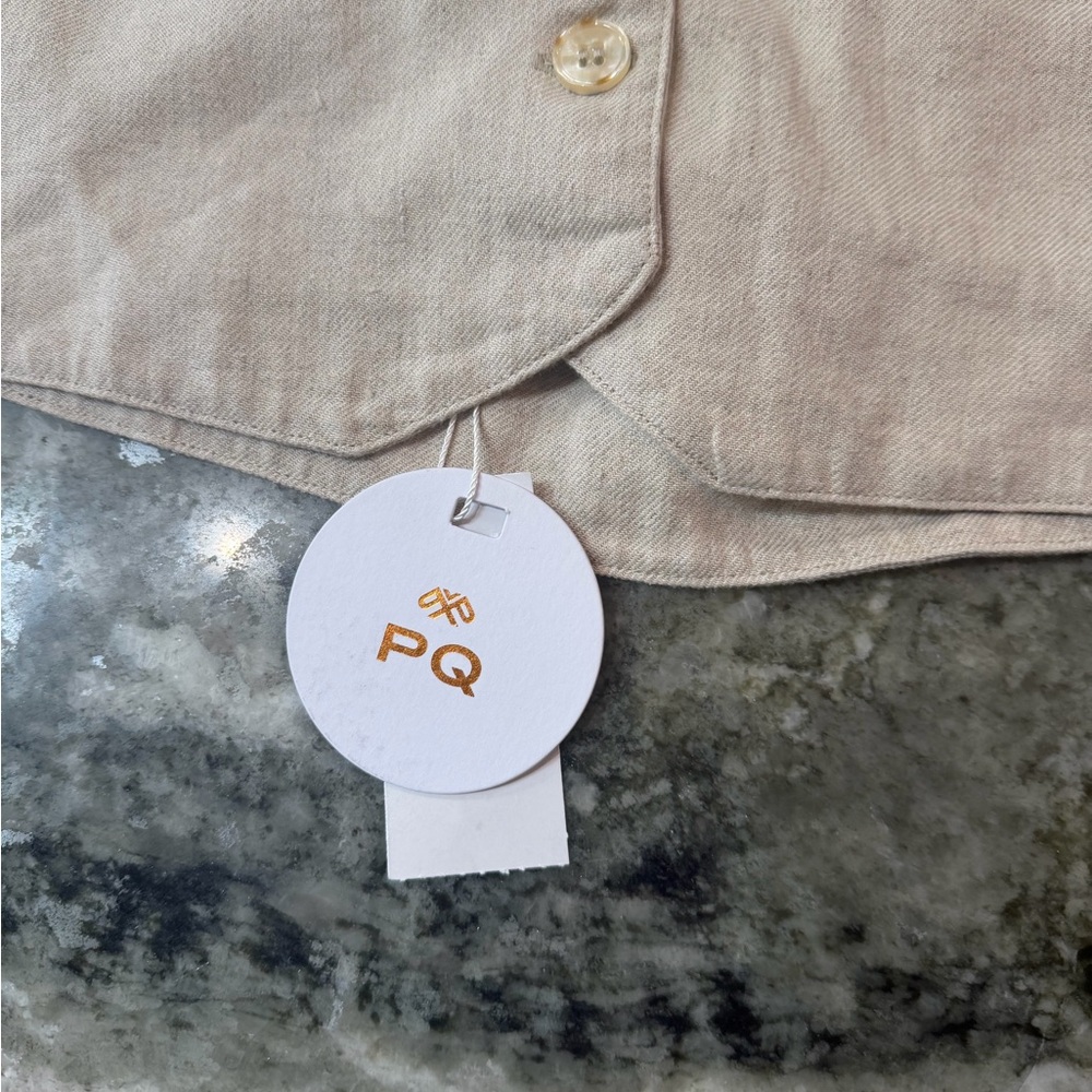 NWT PQ TAN PAYTON LINEN VEST
Size Small - Picture 7 of 12